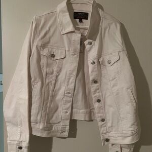 Torrid Women's White Denim Jacket